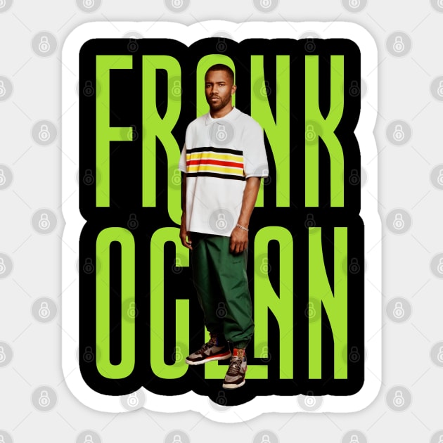 Frank Ocean With Text Sticker by Oldies Goodies!